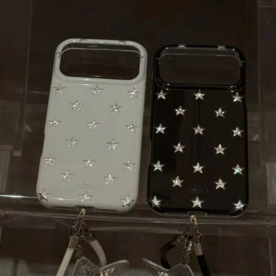 Y2K Phone Accessories - 한국산 풀스크린 레이저 스타 샤이닝 폰