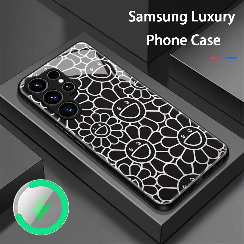 Phone Accessories Magnetic - 해바라기 일본 그림 무라카미 폰 케이스