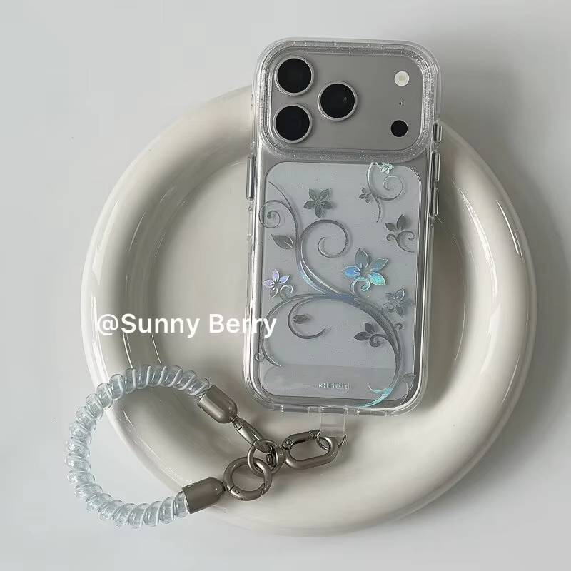 Phone Accessories Magnetic - 패션 심플 플라워 바인 Y2K 글리터