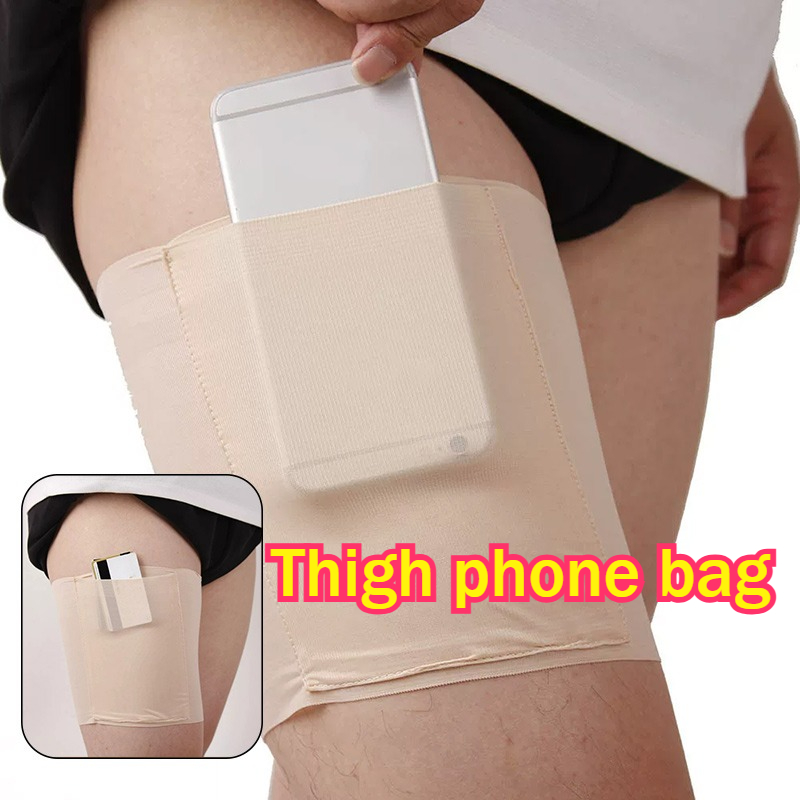 Phone Accessories For Running - 스포티한 허벅지 레그 파우치 운동 반바지