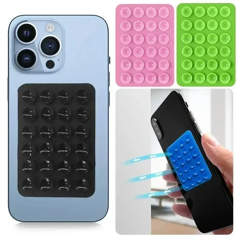 Phone Accessories Usa - 실리콘 접착식 스마트폰 거치대, 미끄럼 방지