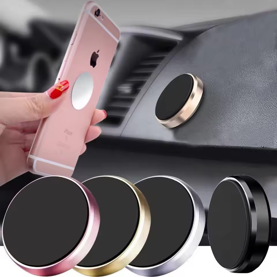 Phone Accessories Magnetic - 자석식 차량용 핸드폰 거치대, 대시보드/벽면 부착형,