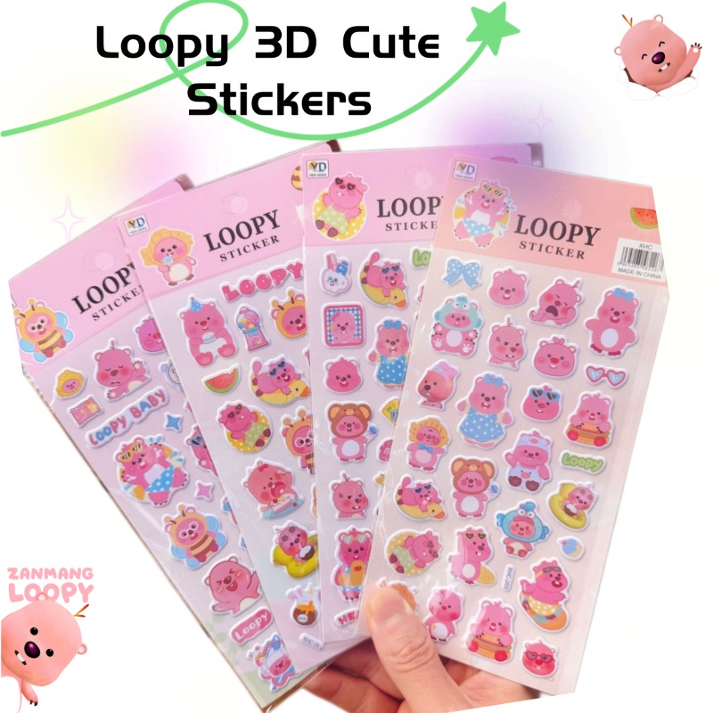 Phone Accessories Items - 새로운 포로로 애니메이션 귀여운 루피 3D