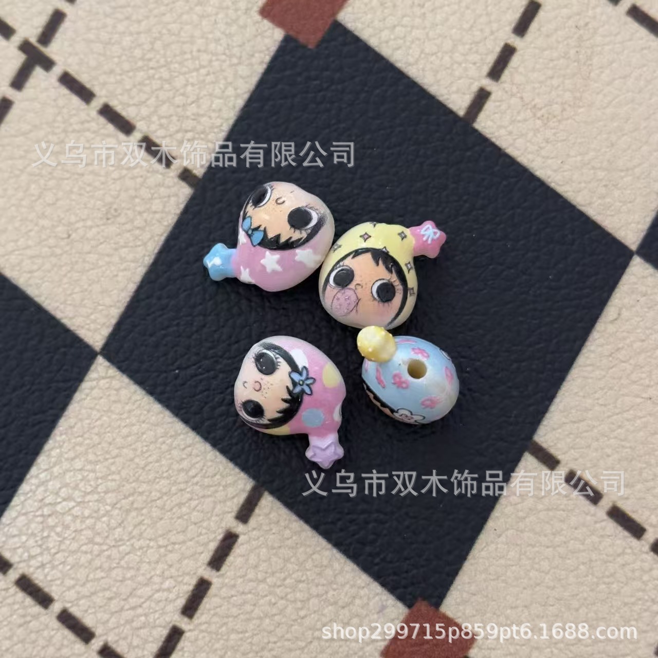 10개 프린트된 릴리프 별 모양 모자 유유 아바타 비즈 - Phone Accessories Hanging 리뷰 및 가격