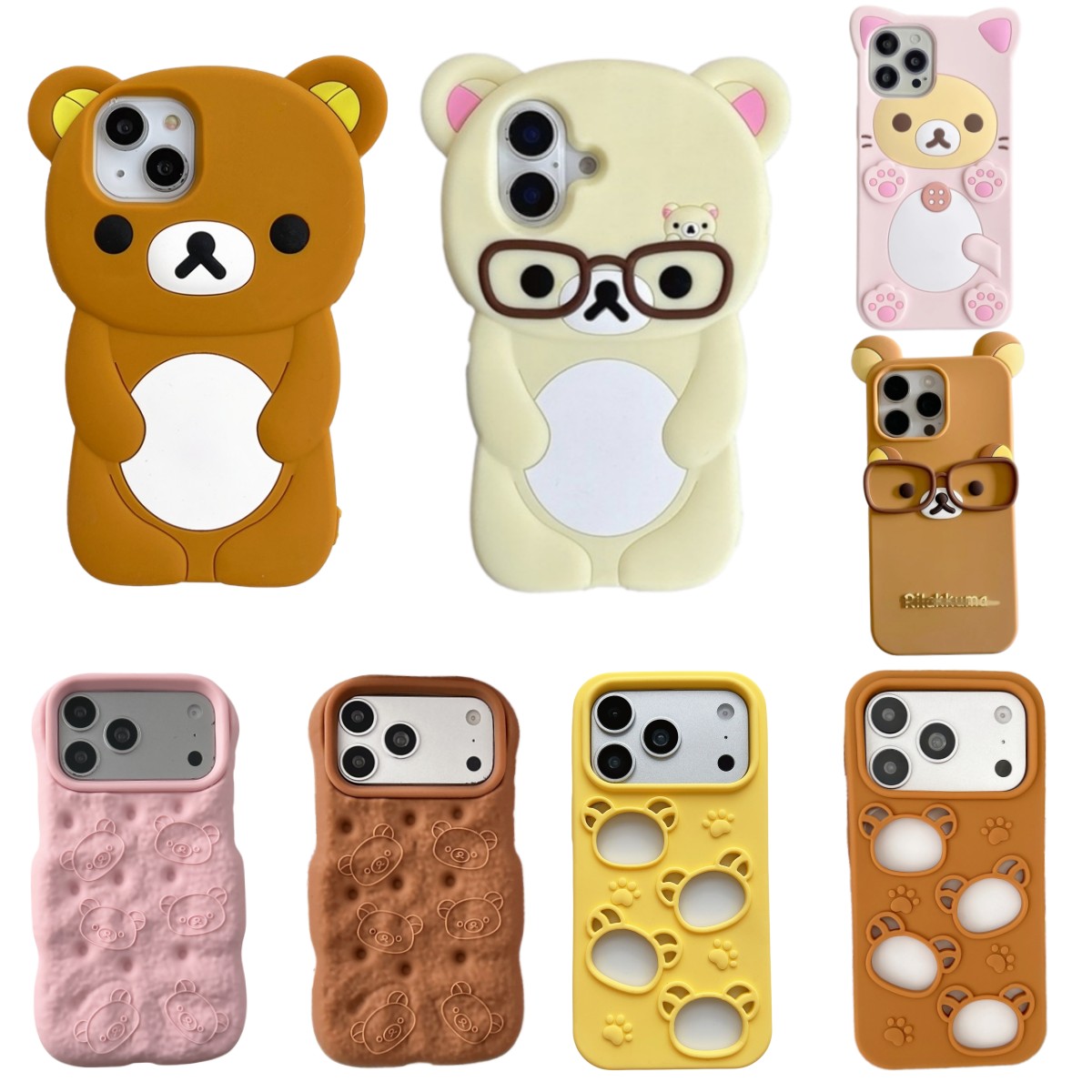 너무 귀여운 3D 만화 테디베어 아이폰 케이스 (아이폰 - Y2K Phone Accessories 리뷰 및 가격