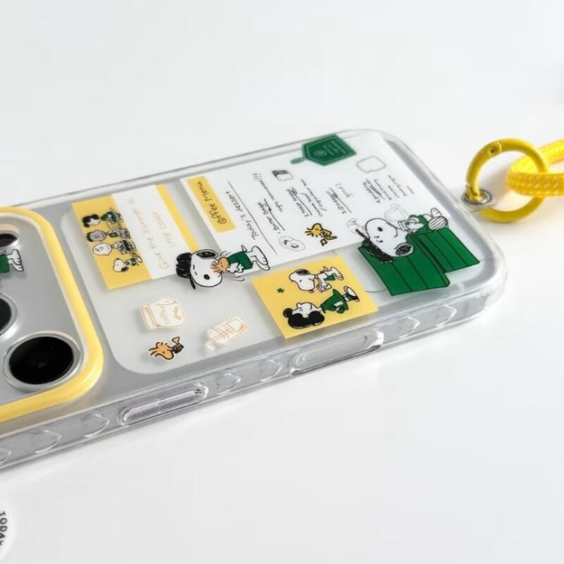 스누피 폰 케이스 귀여운 커피 노트 테마 시리즈 폰 보 - Phone Accessories From China 리뷰 및 가격