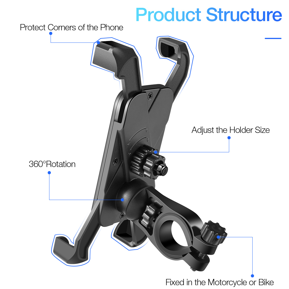 360 °   조절 가능한 자전거 폰 마운트, 범용 자 - Phone Zone Accessories & Repair Lake Charles Reviews 리뷰 및 가격