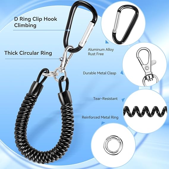 도난 방지 텔레스코픽 스프링 랜야드 분실 방지 손목 안 - Phone Accessories Hanging 리뷰 및 가격