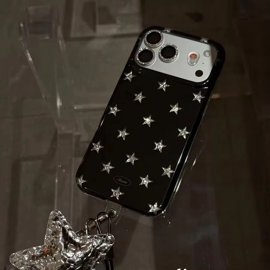 한국산 풀스크린 레이저 스타 샤이닝 폰 케이스 아이폰  - Y2K Phone Accessories 리뷰 및 가격