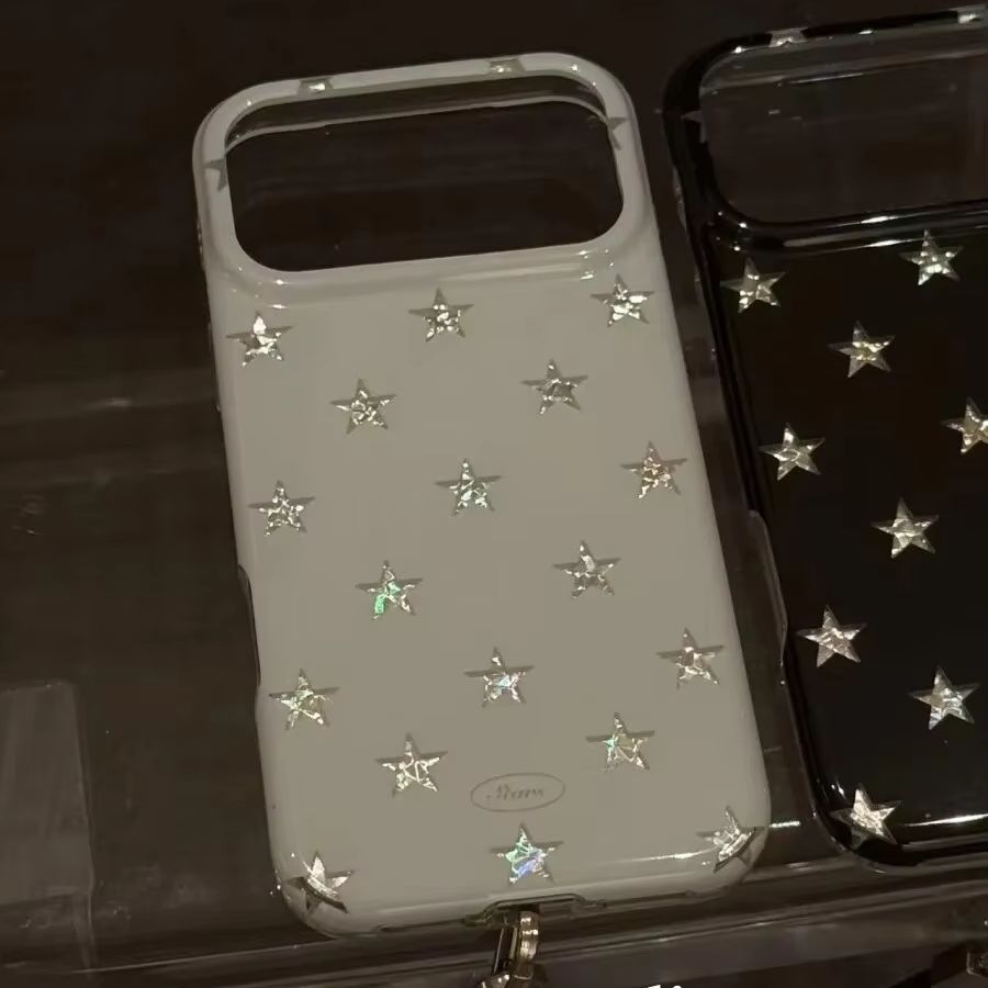 한국산 풀스크린 레이저 스타 샤이닝 폰 케이스 아이폰  - Y2K Phone Accessories 리뷰 및 가격