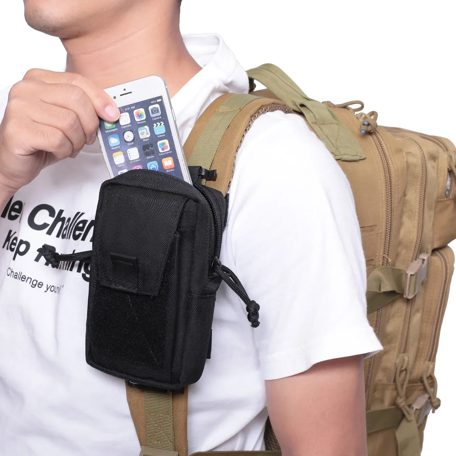 몰레 백팩 스트랩 폰 홀더 허리 파우치 - 야외 스포츠 - Phone Accessories For Running 리뷰 및 가격