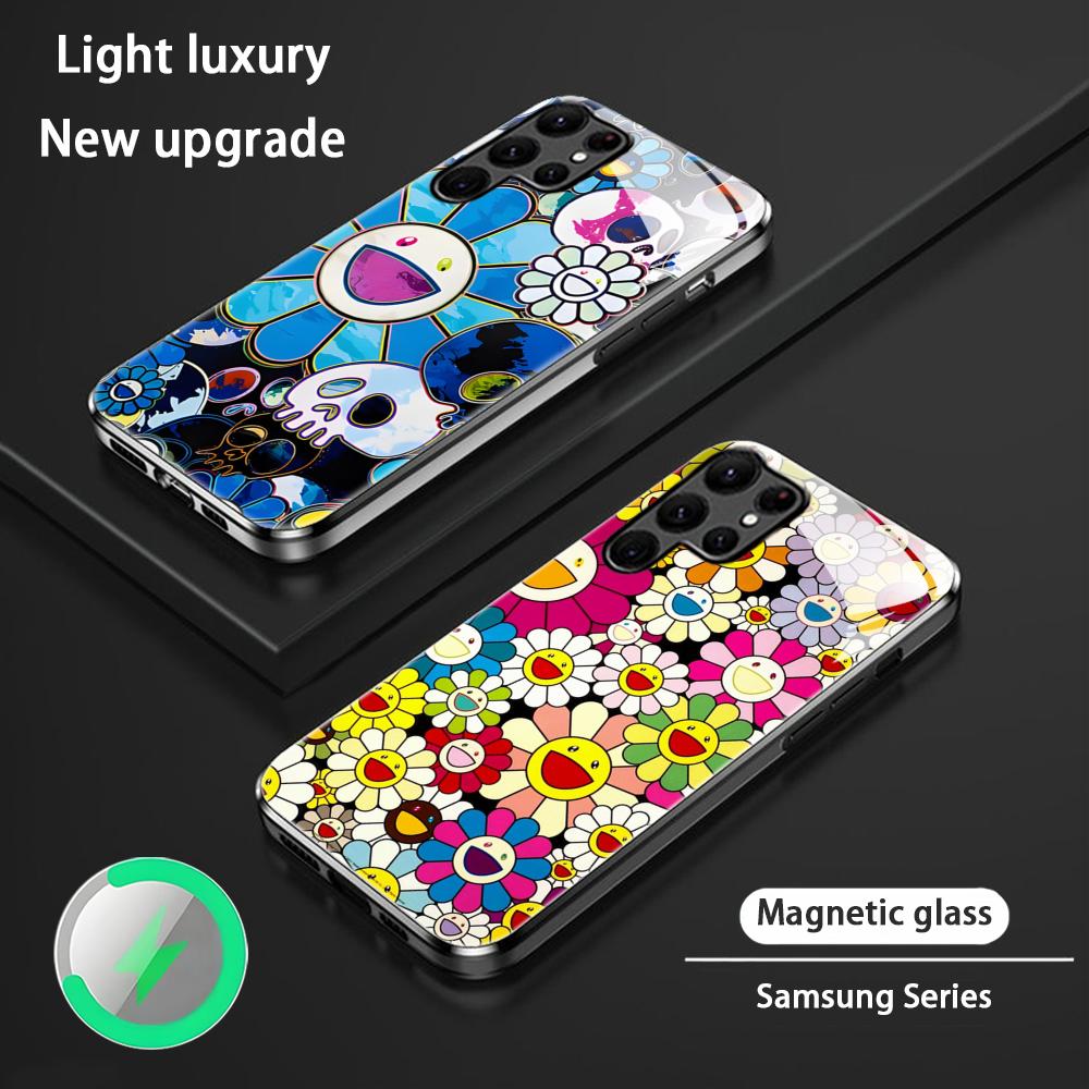 해바라기 일본 그림 무라카미 폰 케이스 삼성 S26 S - Phone Accessories Magnetic 리뷰 및 가격