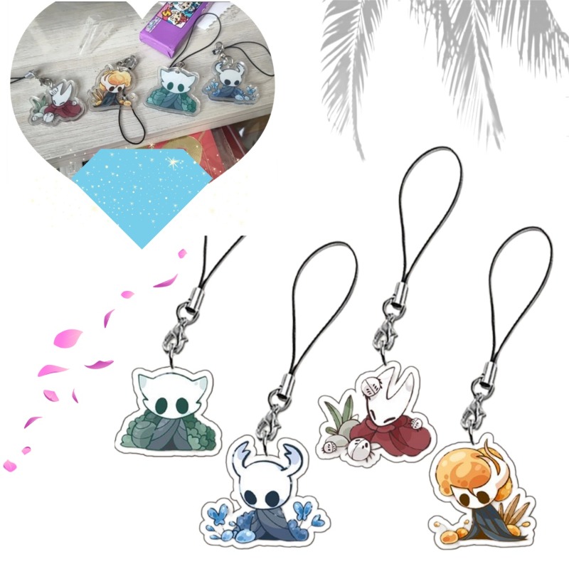 Hollow Knight 게임 폰 체인 양면 귀여운 키 - Phone Accessories Chain 리뷰 및 가격