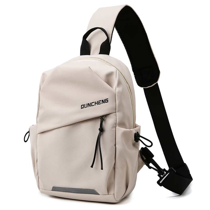 남성용 가슴 가방 캐주얼 숄더백 나일론 사이드 슬링백  - Phone Accessories For Running 리뷰 및 가격