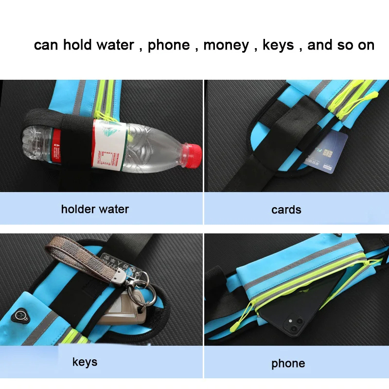 스포츠 화니 팩 여성 러닝 허리 가방 남성 벨트 가방  - Phone Accessories For Running 리뷰 및 가격