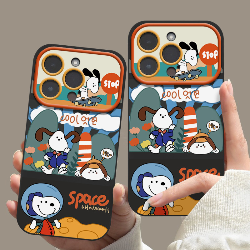 스누피 폰 케이스 카와이 애니메이션 테마 시리즈 폰 보 - Phone Accessories From China 리뷰 및 가격