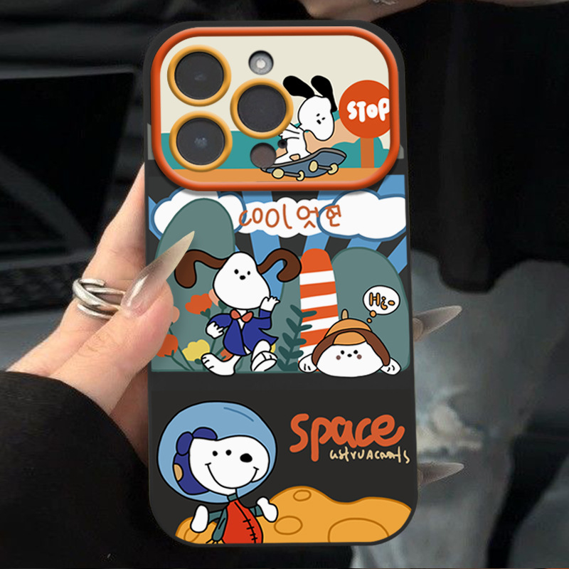 스누피 폰 케이스 카와이 애니메이션 테마 시리즈 폰 보 - Phone Accessories From China 리뷰 및 가격