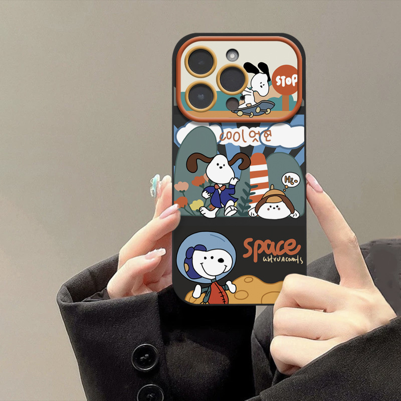 스누피 폰 케이스 카와이 애니메이션 테마 시리즈 폰 보 - Phone Accessories From China 리뷰 및 가격