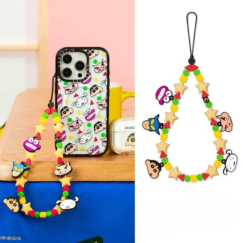 새로운 크레용 신짱 노하라 신노스케 크리에이티브 애니메 - Phone Accessories Hanging 리뷰 및 가격