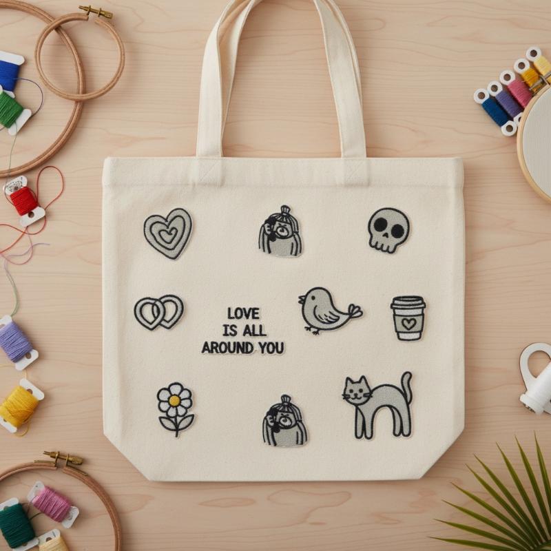1 세트 하트 고양이 해골 새 수 놓은 패치 의류 모자 - Phone Accessories Usa 리뷰 및 가격