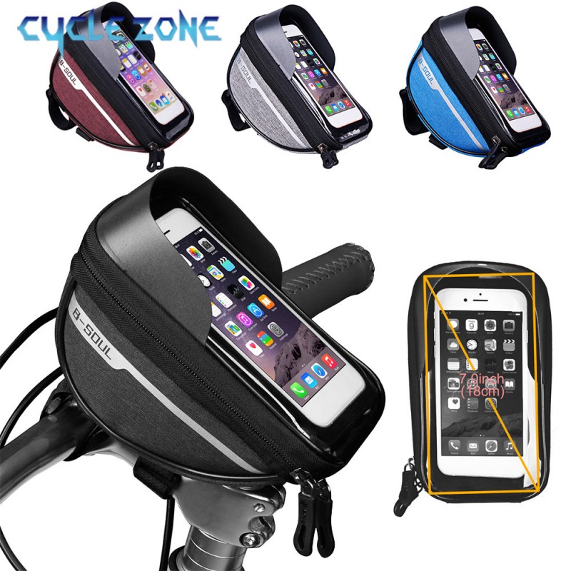 산악 자전거 가방 터치 스크린 사이클링 핸들 바 전화  - Phone Zone Accessories & Repair Lake Charles Reviews 리뷰 및 가격