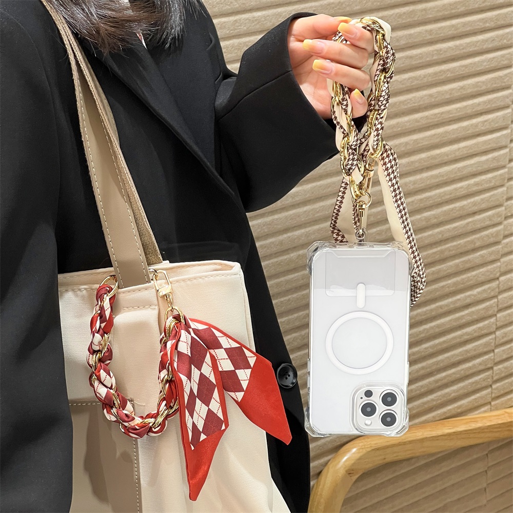 휴대폰 짧은 끈 범용 실크 스카프 손목 스트랩 로프 가 - Phone Accessories And Cases 리뷰 및 가격