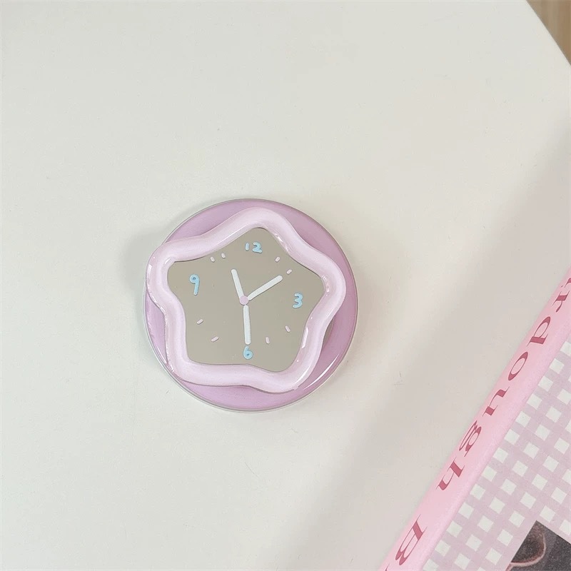 카툰 미러 텔레스코픽 폰 스탠드 카와이 인스 360 ° - Phone Accessories Items 리뷰 및 가격