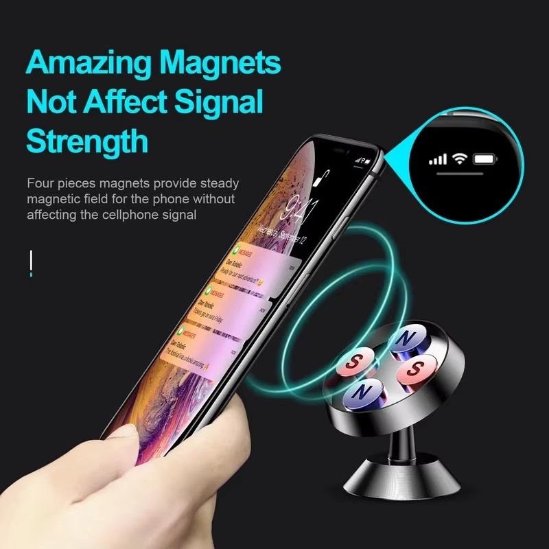 자석식 차량용 핸드폰 거치대, 대시보드/벽면 부착형,  - Phone Accessories Magnetic 리뷰 및 가격