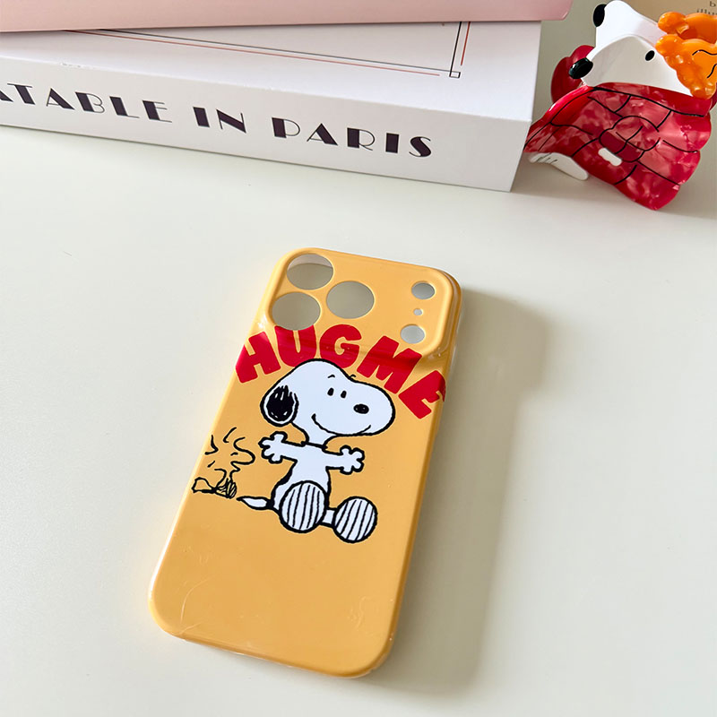 스누피 전화 케이스 카와이 옐로우 테마 시리즈 전화 보 - Phone Accessories From China 리뷰 및 가격