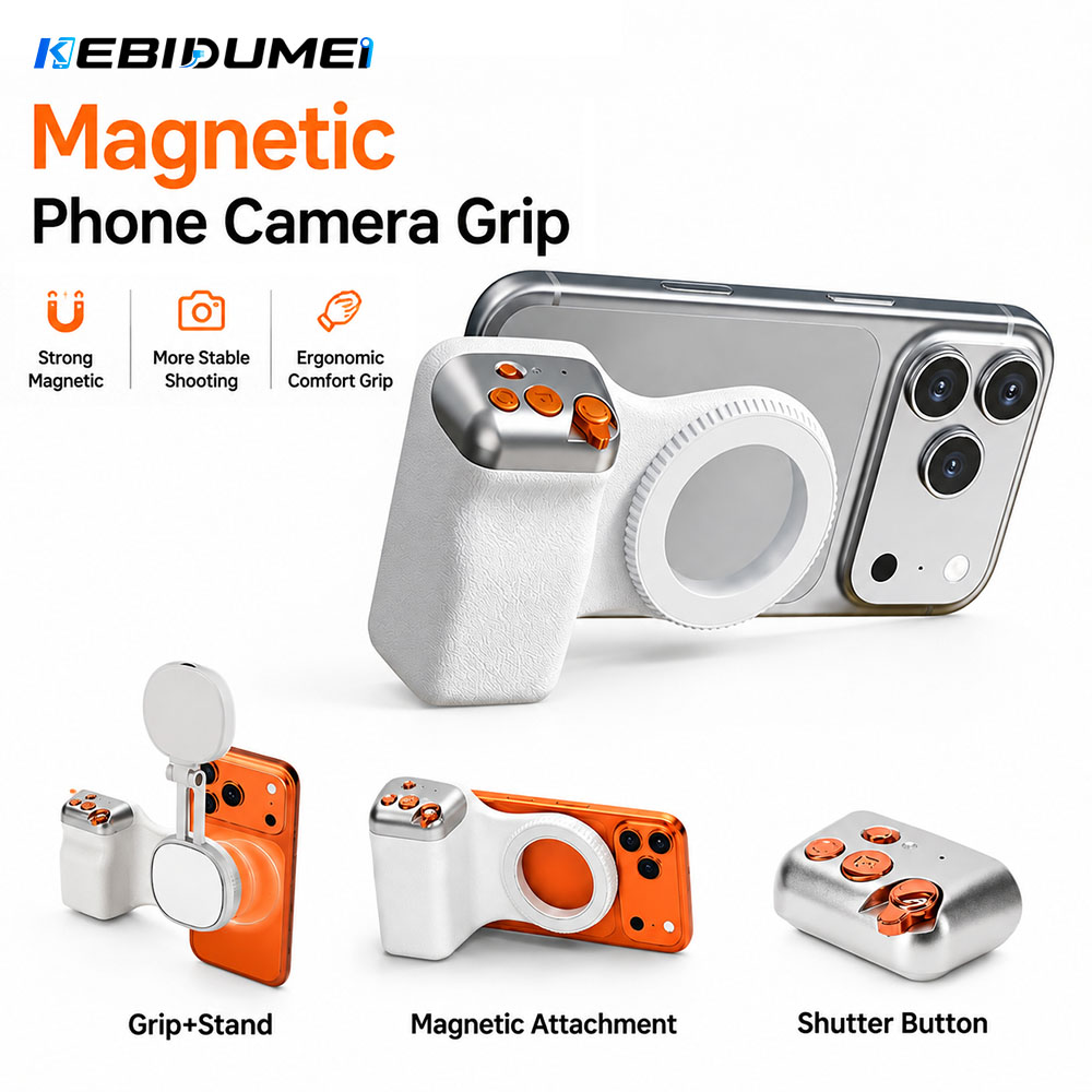 KEBIDUMEI 마그네틱 폰 카메라 그립 셔터 리모컨 - Phone Accessories Video 리뷰 및 가격