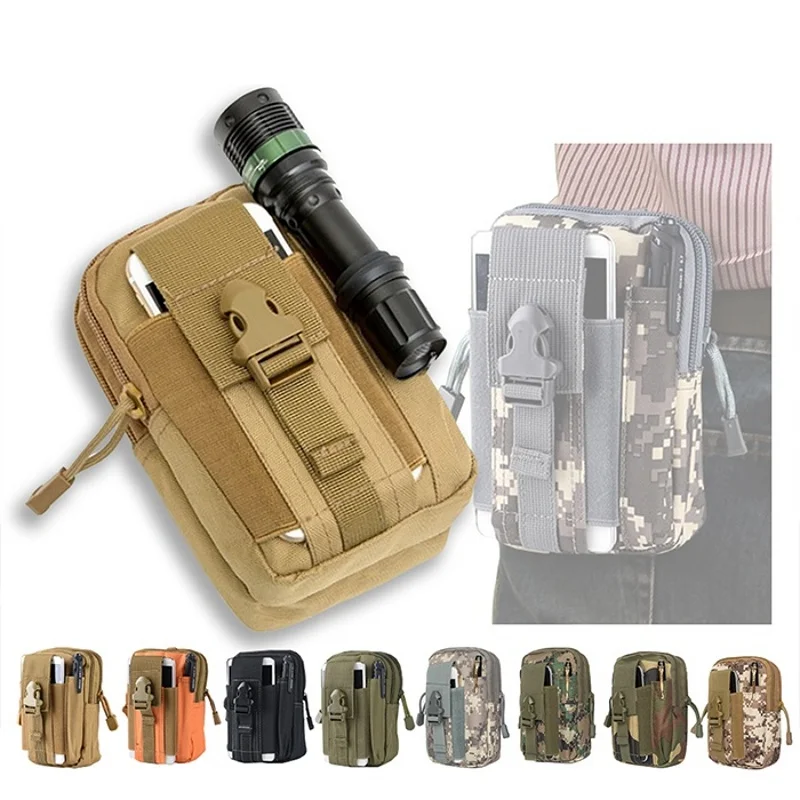작은 몰리 파우치 허리 팩 가방 전화 홀더 야외 스포츠 - Phone Accessories For Running 리뷰 및 가격
