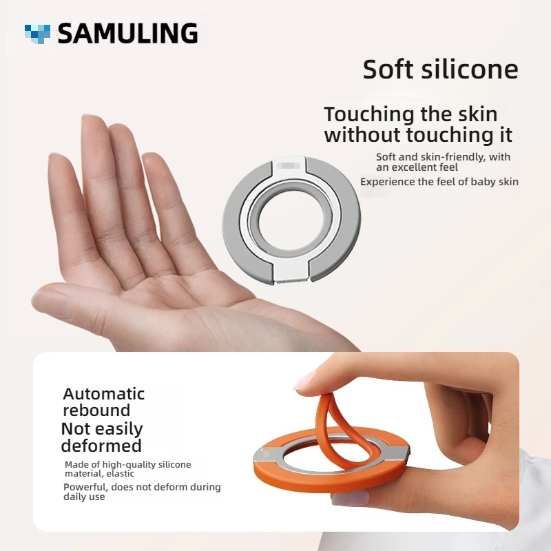 양면 자석 실리콘 손가락 링 폰 홀더 휴대폰 액세서리  - Phone Accessories Items 리뷰 및 가격