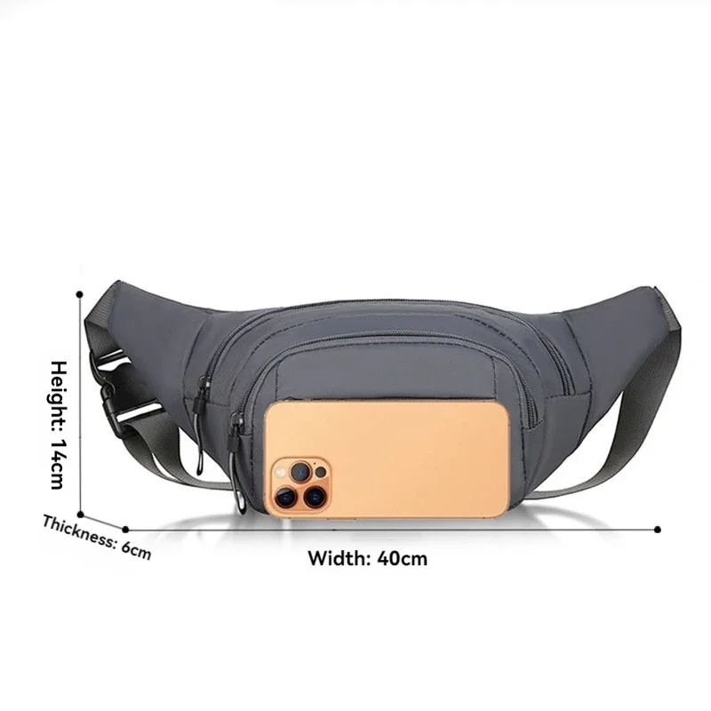 남성 캔버스 패니 허리 팩 유니섹스 피트 허리 팩 모바 - Phone Accessories For Running 리뷰 및 가격