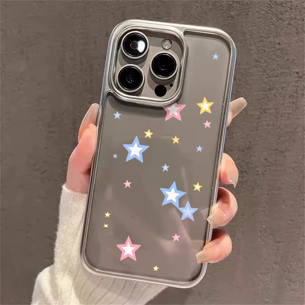 Y2K 스타즈 패션 클리어 케이스 아이폰 15 프로 맥 - Y2K Phone Accessories 리뷰 및 가격