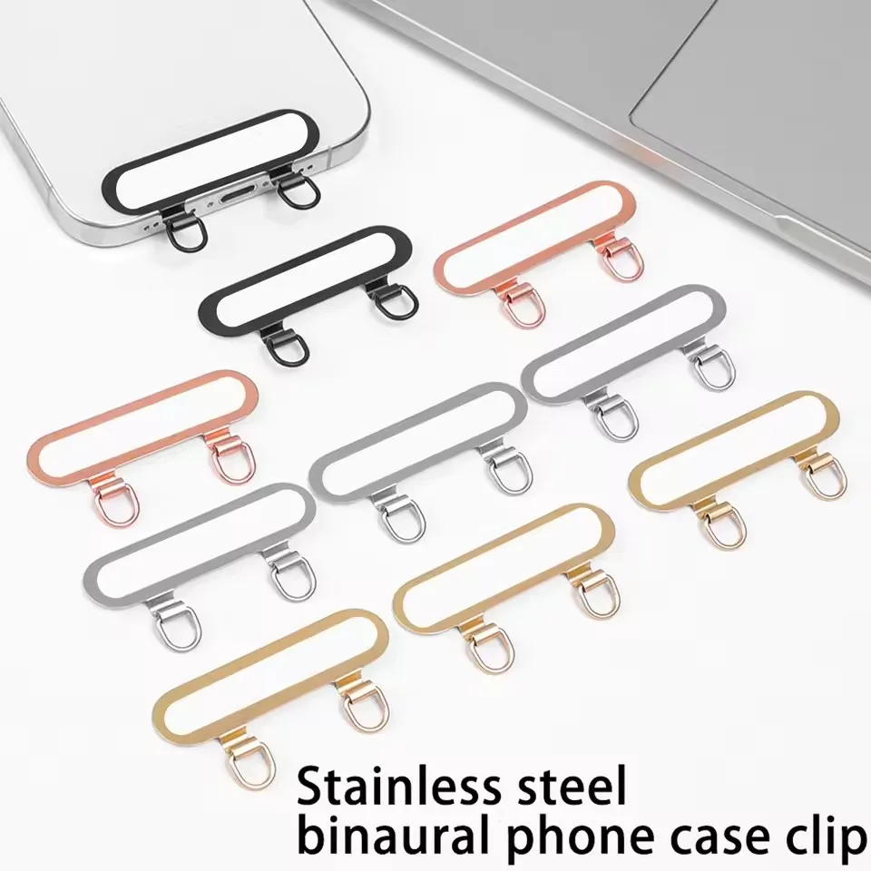 새로운 초박형 금속 휴대폰 끈 패치 스테인리스 스틸 튼 - Phone Accessories Hanging 리뷰 및 가격
