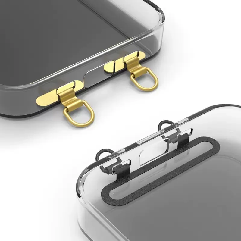 새로운 초박형 금속 휴대폰 끈 패치 스테인리스 스틸 튼 - Phone Accessories Hanging 리뷰 및 가격