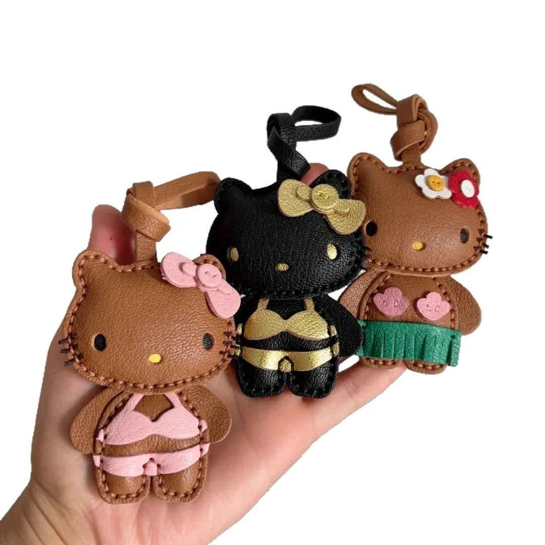 만화풍의 귀여운 가죽 가방 펜던트 고급 백팩 키체인 휴 - Phone Accessories Chain 리뷰 및 가격